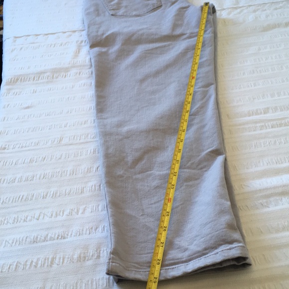 Talbots Simply Flattering 5-Pocket Gray Jeggings Size 8 - Picture 9 of 9